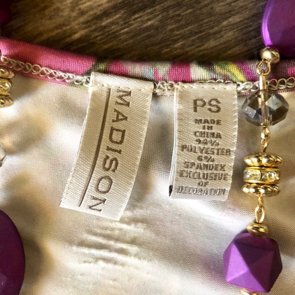 ‼️Clearance‼️Madison Sleeveless Blouse size PS - Picture 4 of 7